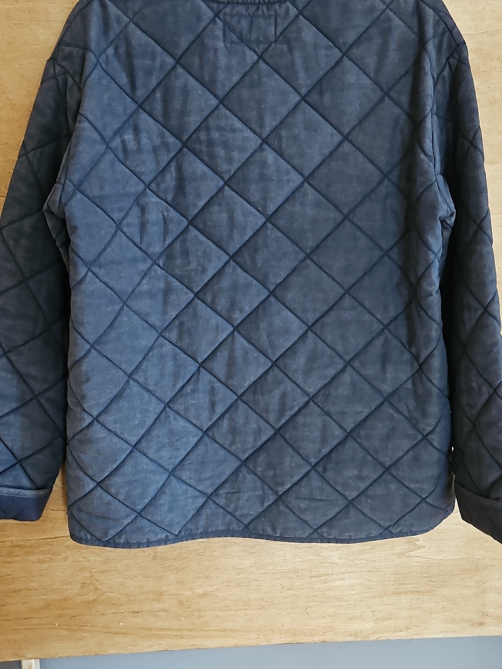 Boxercraft Quilted Navy Blue Jacket - Picture 2 of 5
